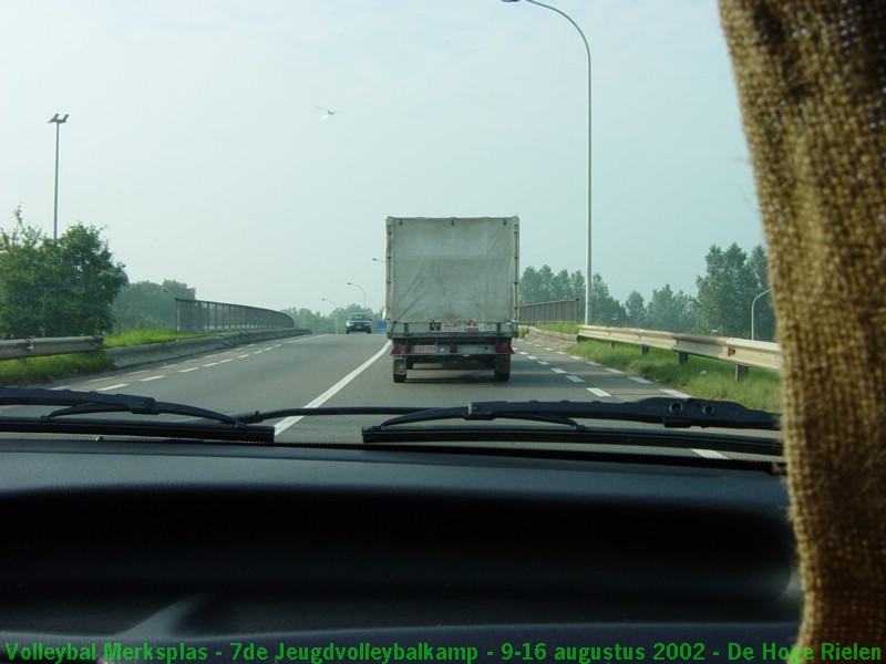 Vrijdagmorgen, 8u45. De eerste groep vertrekt naar de Hoge Rielen.