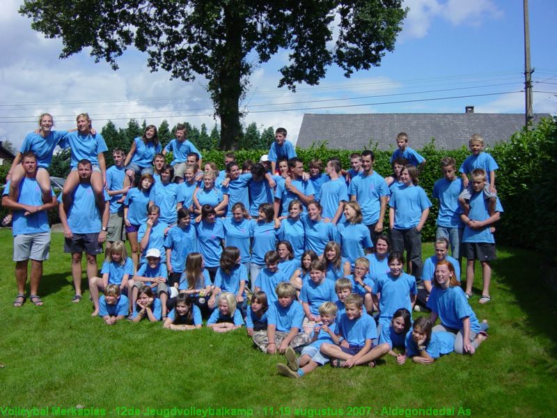De ganse groep.