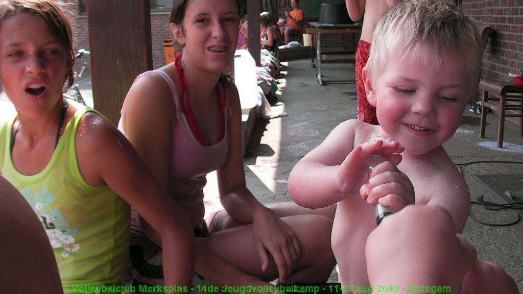 Water spuiten is superleuk.
