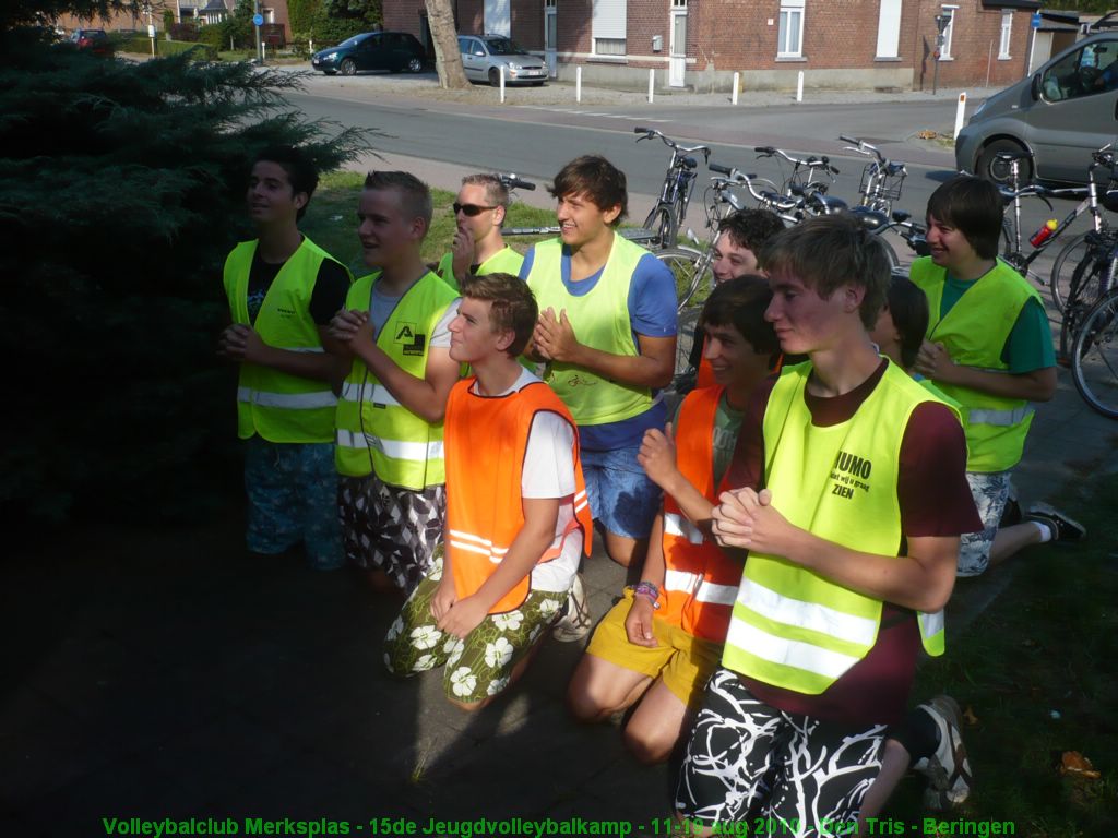 Jongens A in actie.