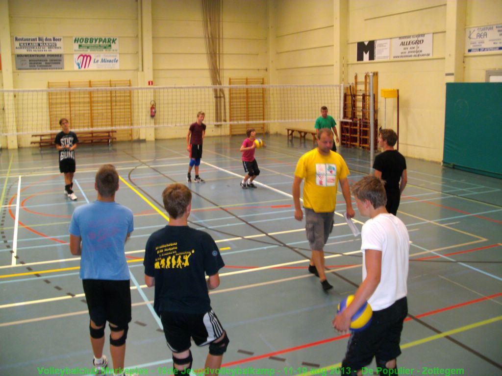 Training jongens.