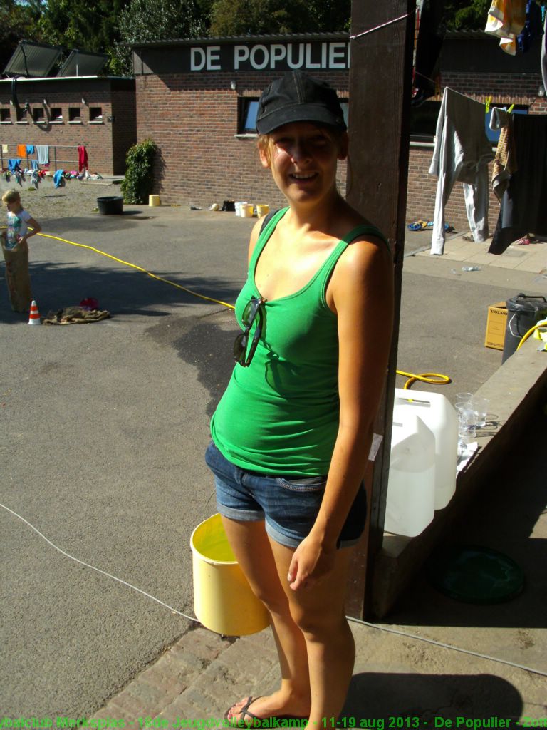 Extra water voor de waterspelen.