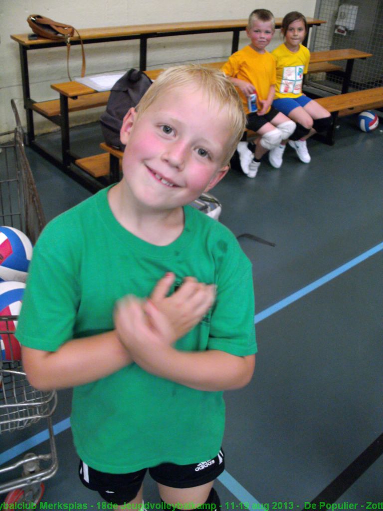 Training met de volleyspeeltuin.