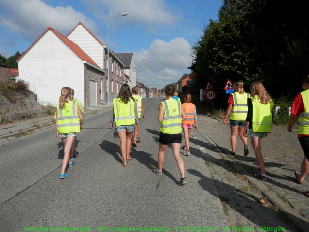 Laatste voormiddag: een wandeltocht.