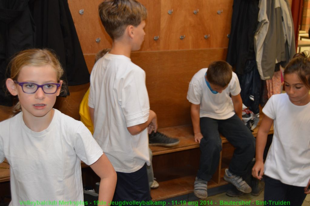 Witte t-shirt aan...