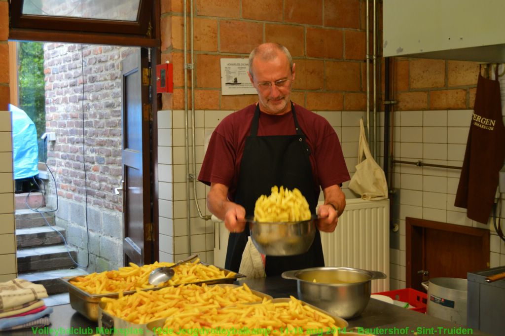 Alles klaarmaken voorvanavond.