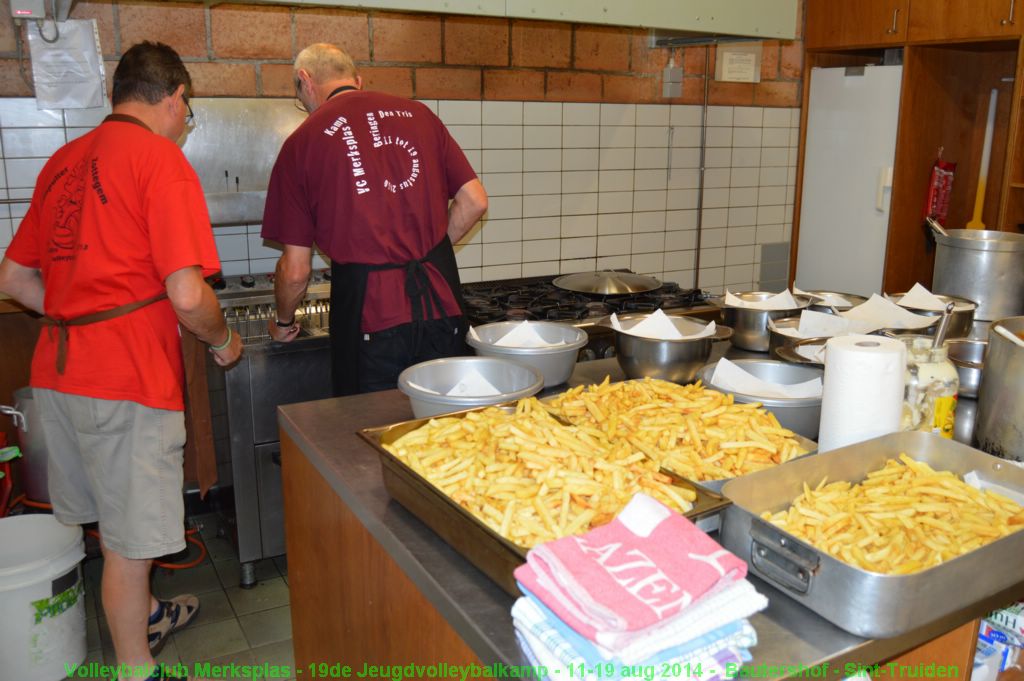35 kg frit: alles op!