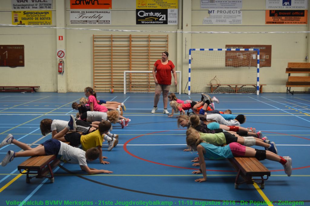 Training met de Volleybalschool.