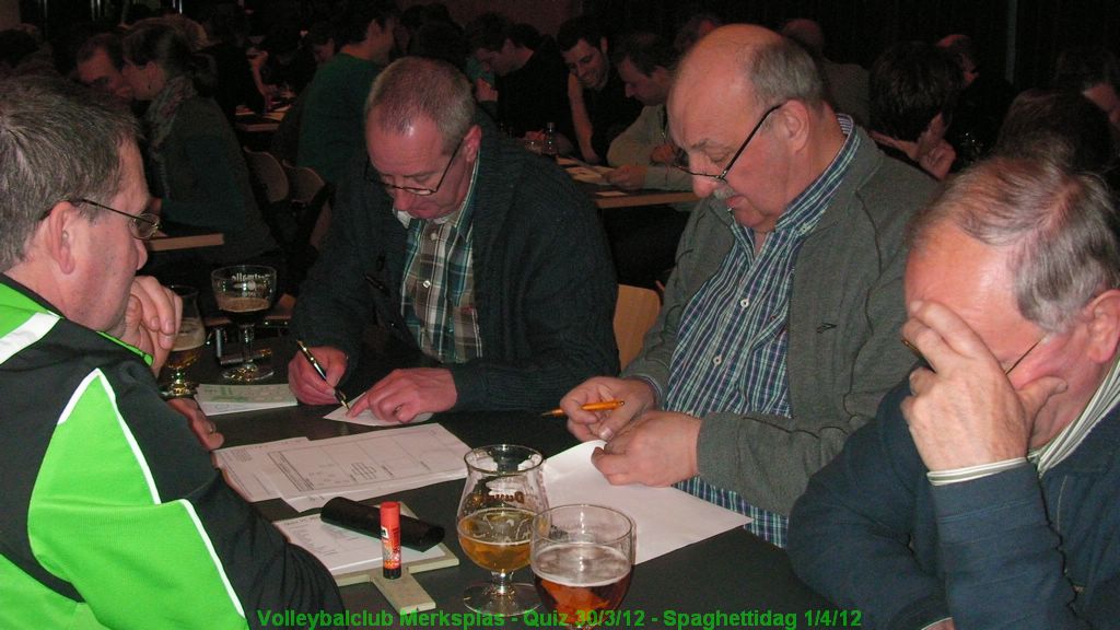 Het bestuur in actie.