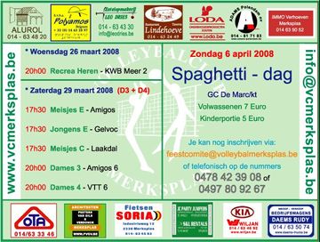 Overzicht wedstrijden volgend weekeind