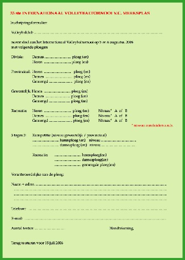 Inschrijvingsformulier PDF