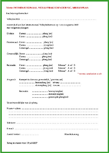 Inschrijvingsformulier PDF
