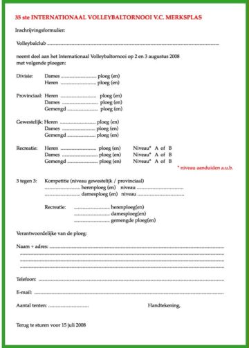 Inschrijvingsformulier PDF